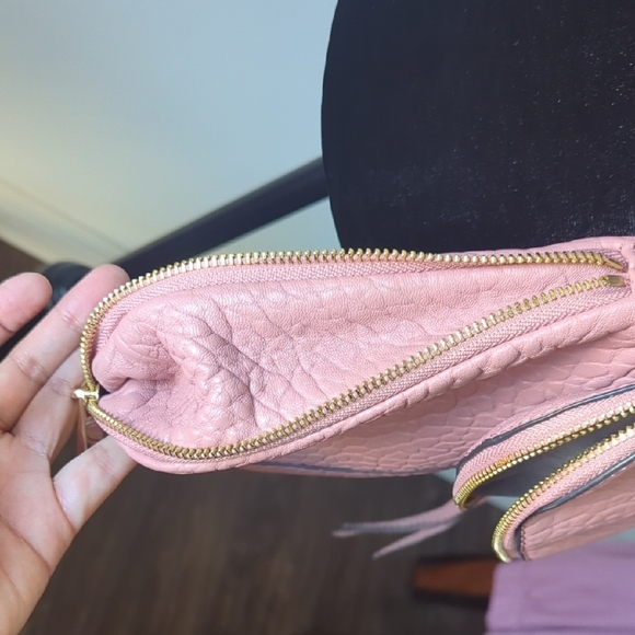 Vince Camuto Pink Textured Crossbody Bag - Picture 12 of 12